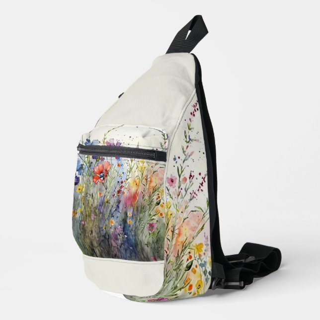 Sac À Bandoulière Domaine de Fleur sauvage (Coin droit)