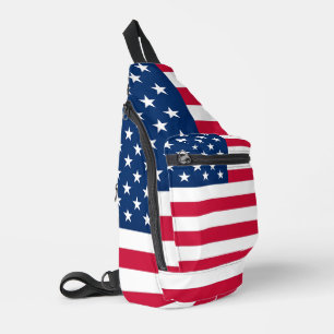 Sac À Bandoulière Drapeau américain patriotique États-Unis
