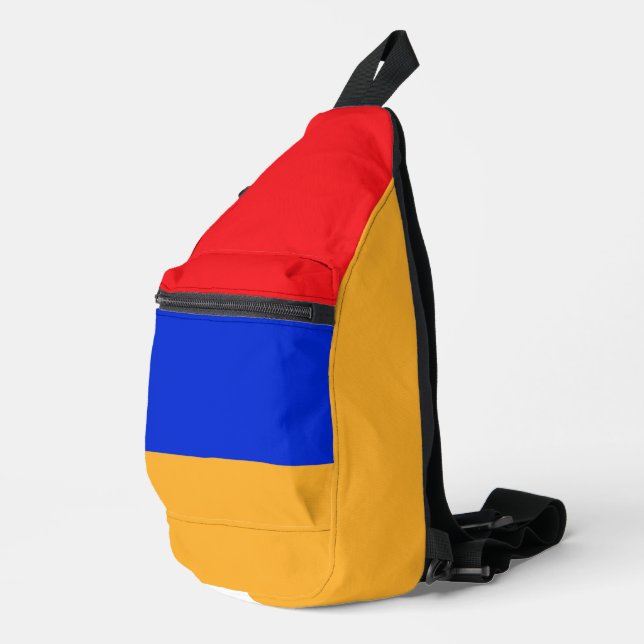 Sac À Bandoulière Drapeau de l'Arménie (Coin droit)