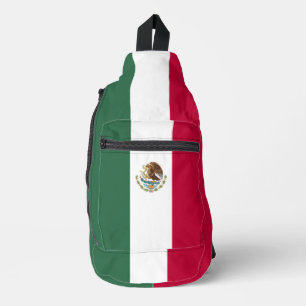Sac À Bandoulière Drapeau du Mexique