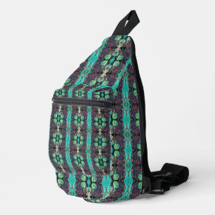 Sac À Bandoulière Elégant Art symétrique Abstrait Neuvau Deux couleu