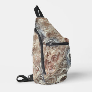 Sac À Bandoulière Élégant dégradé Pastel Dentelle Motif Moyen Cadeau
