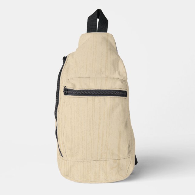 Sac À Bandoulière Elégant grain de bois blanc espagnol (Recto)