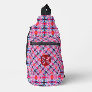 Sac À Bandoulière Élégant logo coloré Symétrie rotation