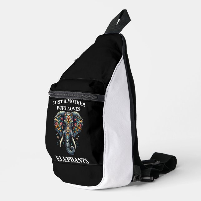Sac À Bandoulière Eléphants Ornat Révérie Artistique (Coin droit)