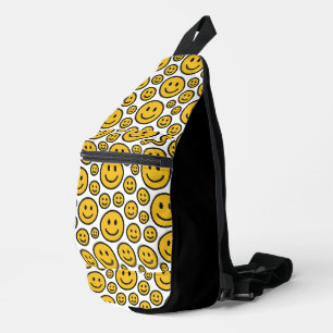 Sac à bandoulière Emoji Visage Sourire Heureux