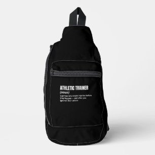 Sac À Bandoulière Entraîneur sportif humoristique Signification