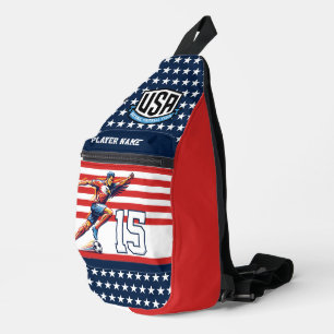 Sac À Bandoulière Équipe nationale patriotique de football américain