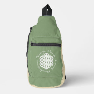 Sac À Bandoulière Fleur de la vie Ho'oponopono