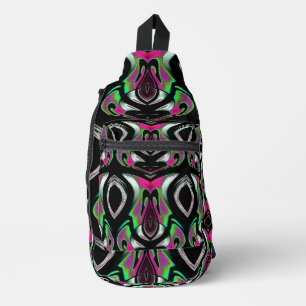 Sac À Bandoulière Formes Futures Prises métalliques rose
