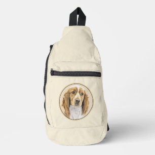 Sac À Bandoulière Gallois Springer espagnol peinture de chien origin