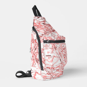 Sac À Bandoulière Graphique aéronautique