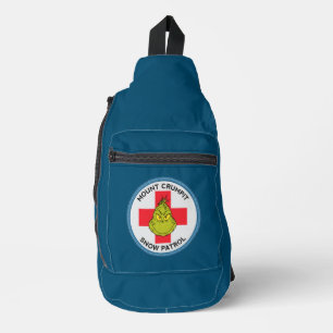 Sac À Bandoulière Grinch   Patrouille de neige du mont Crumpit