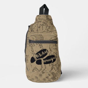 Sac À Bandoulière Harry Potter   MISCHIEF MANAGED™ Mappage Empreinte