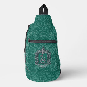Sac À Bandoulière Harry Potter Slytherin Crest Green