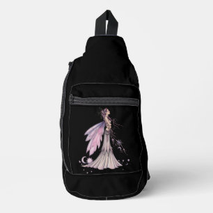 Sac À Bandoulière Imaginaire Night Sky Fairy Moon et étoiles