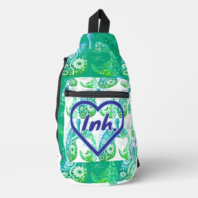 Sac À Bandoulière Inhalo de coeur (Recto)