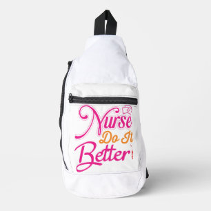 SAC À BANDOULIÈRE JE SUIS UNICORNE NURSE