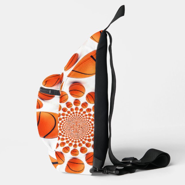 Sac À Bandoulière Jeu sur : Champions de basket-ball Kaleidoscope (Droite)