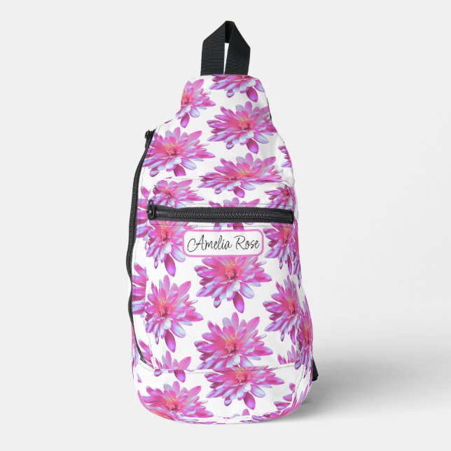 Sac À Bandoulière Joli motif floral girly mignonne marguerite (Recto)
