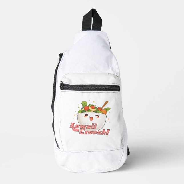 Sac À Bandoulière Kawaii Crunch ! (Recto)