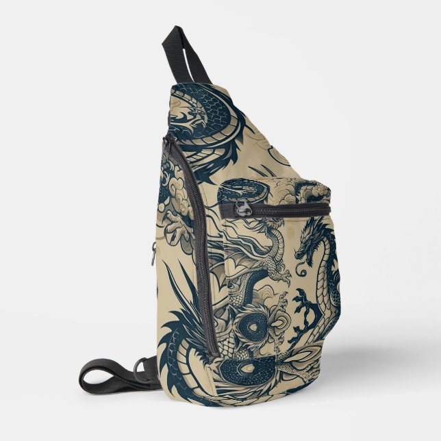 Sac À Bandoulière La guerre des dragons (Coin gauche)