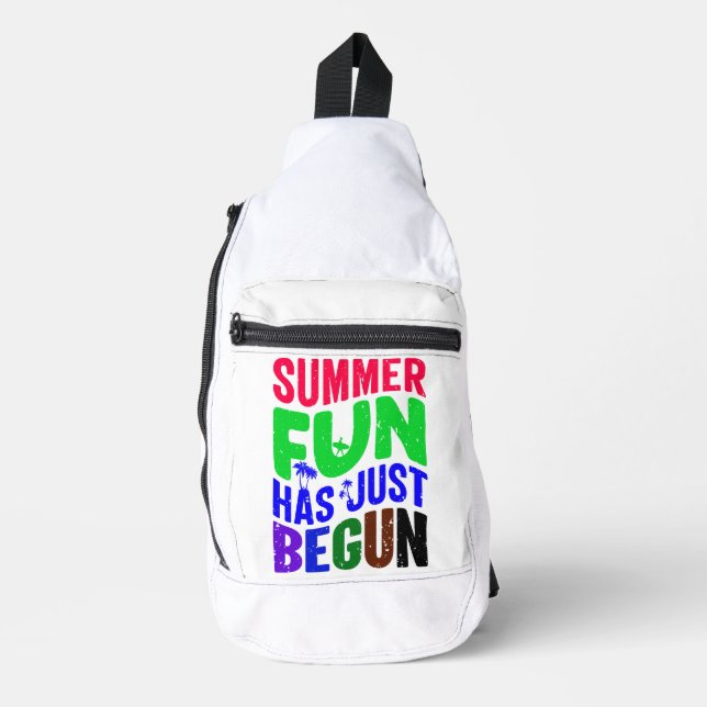 Sac À Bandoulière La vie est meilleure à la plage (Recto)