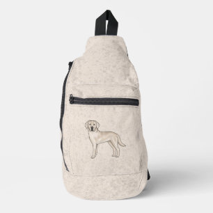 Sac À Bandoulière Labrador Retriever crème Chien Lab Cartoon Mignon