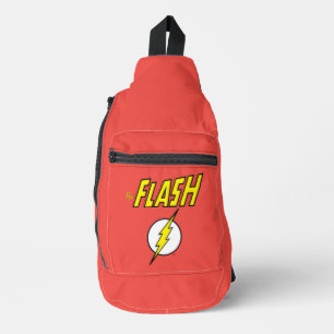 Sac À Bandoulière Le nom Flash & Logo de l'éclair