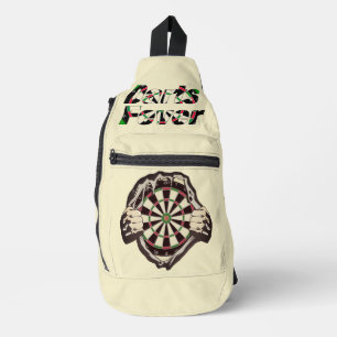 Sac À Bandoulière Le tableau de fléchettes sur votre poitrine ! set