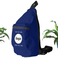 Logo Texte Entreprise Promotion Marque Marine Bleu