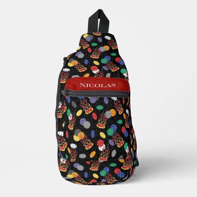 Sac À Bandoulière Lucky Casino Dice (Recto)