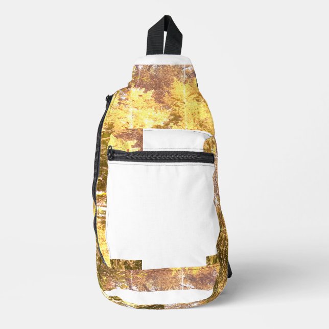 Sac À Bandoulière Lumières De Nature Sèche Signifiant (Recto)