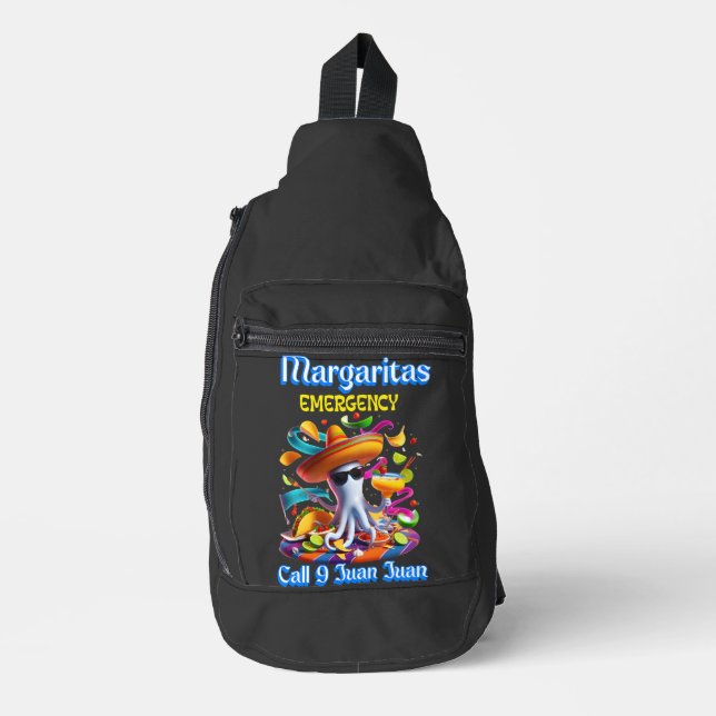 Sac À Bandoulière Margarita Urgence Sombrero Porté Octopus (Recto)