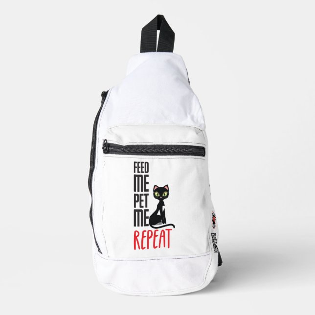 Sac À Bandoulière Me nourrir (Recto)