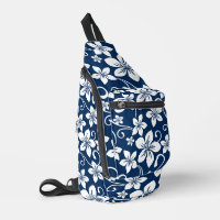 MOTIF BLUE HAWAII DANS MARINE BLUE