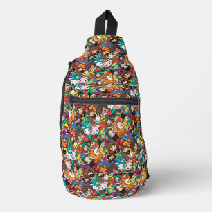 Sac À Bandoulière Motif de lancer de personnage de dessin animé Harr