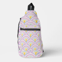 Motif en coquille de couleur pastel