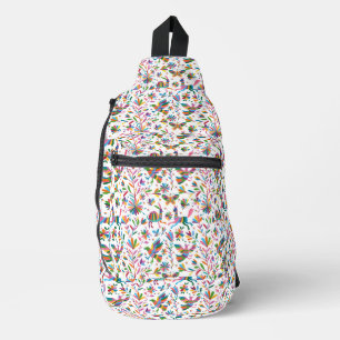 Sac À Bandoulière Motif lumineux à l'ottomi mexicain