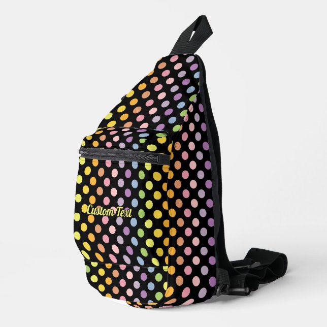 Sac À Bandoulière Motif Pois Rainbow (Coin droit)