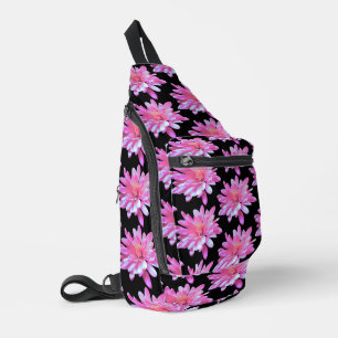 Sac À Bandoulière Motif rose marguerite, joli motif fleuri