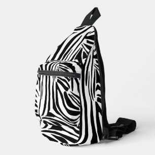 Sac À Bandoulière Motif zèbre