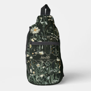 Sac À Bandoulière Nicolette Dark Daisy Floral