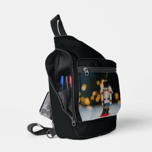 Sac À Bandoulière Noël SlipperyJoe nutcracker figurine ornement