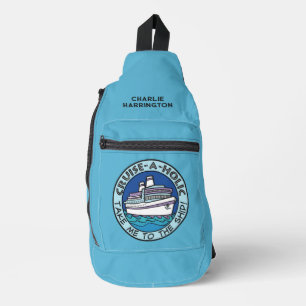 Sac À Bandoulière Nom personnalisé Cruise-A-Holic