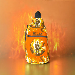 Sac À Bandoulière Orange feu de forêt