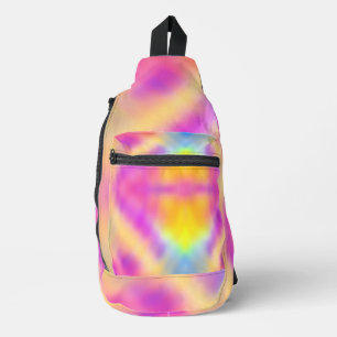 Sac À Bandoulière Pastel Iridescente Coloré Design dégradé