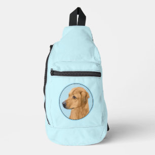 Sac À Bandoulière Peinture de Rhodesian Ridgeback Red Wheaten - Art 