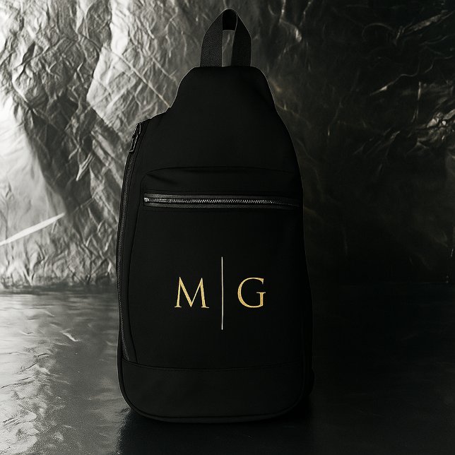 Sac À Bandoulière Personalized Initials Classic Fashion Sling Bag (Créateur téléchargé)