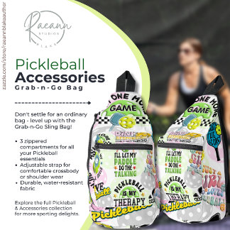 Sac À Bandoulière Pickleball Accessories Grab-n-Go Sling Bag
